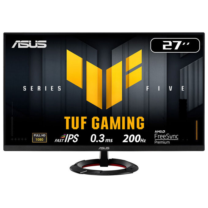 Asus 90LM0BS0-B01E71 TUF Gaming VG279Q5R Monitor 27'' 1920 x 1080 Pixel Full HD LED IPS 200 Hz HDMI DisplayPort Altoparlanti Integrati colore Nero