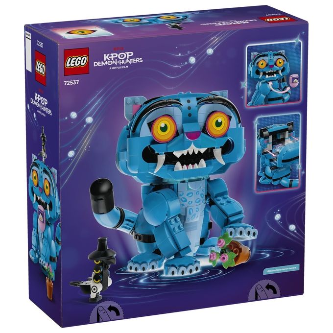 Lego 72537 KPop Demon Hunters Set da Costruzione con Derpy la Tigre e Sussie la Gazza 825 Pezzi colore Multicolore