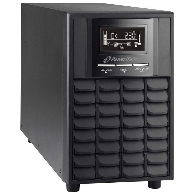 PowerWalker 10121131 VI 1500 CW Gruppo di Continuita' Line-Interactive 1500VA 1050W Uscita Sinusoidale Pura 3 Prese colore Nero