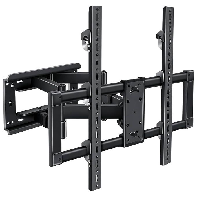 Value 17991236 Supporto da parete per TV Estensibile e inclinabile fino a 105 pollici VESA 1000x600 mm Carico massimo 80 Kg colore Nero