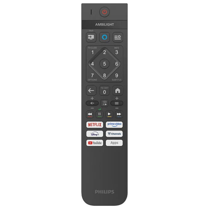 Philips 65OLED761-12 OLED TV 4K Ultra HD Smart 165,1 cm (65'') Wi-Fi HDR10+ Dolby Atmos Ambilight colore Metallico