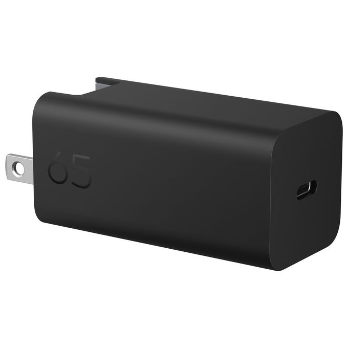 HP C90CKUT#ABB Adattatore di Alimentazione AC-DC 65W con Tecnologia Gallium Nitride USB-C colore Nero
