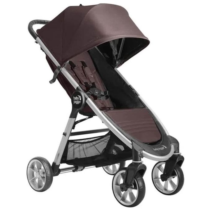 Baby Jogger Passeggino City Mini2 4 ruote Brick Mahogany Design Compatto e Leggero per Genitori Moderni