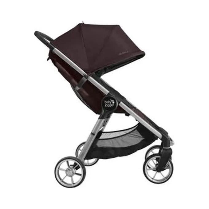 Baby Jogger Passeggino City Mini2 4 ruote Brick Mahogany Design Compatto e Leggero per Genitori Moderni