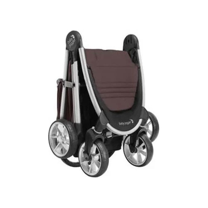 Baby Jogger Passeggino City Mini2 4 ruote Brick Mahogany Design Compatto e Leggero per Genitori Moderni