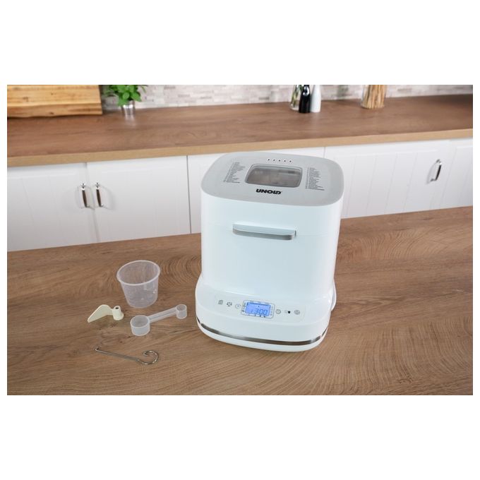Unold BACKMEISTER BERND 68120 Macchina per il pane 19 programmi 1 kg 550 W colore Bianco