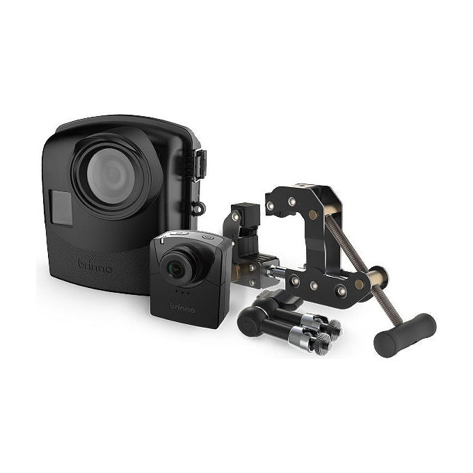 Brinno BCC2000 Telecamera Time-Lapse 2 1 MP Risoluzione 1920 x 1080 Pixel Angolo di Campo 118° Display LCD 5 08 cm Memoria fino a 128 GB Alimentazione con 18 Batterie AA colore Nero