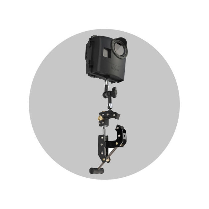Brinno BCC2000 Telecamera Time-Lapse 2 1 MP Risoluzione 1920 x 1080 Pixel Angolo di Campo 118° Display LCD 5 08 cm Memoria fino a 128 GB Alimentazione con 18 Batterie AA colore Nero