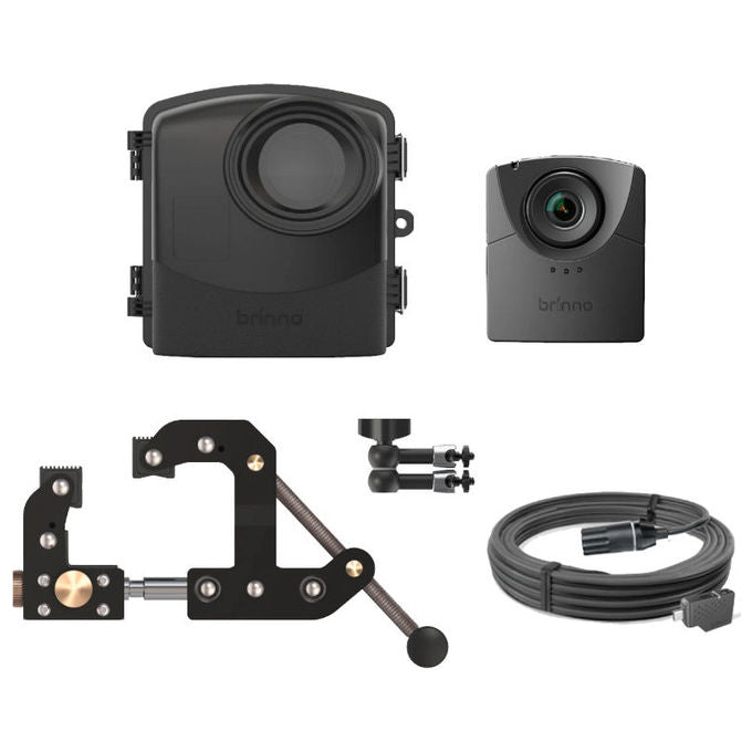 Brinno BCC2000PLUS Telecamera Time-Lapse 1920x1080 Pixel f-2.0 IPX5 LCD 5,08 cm MicroSD fino a 128 GB colore Nero