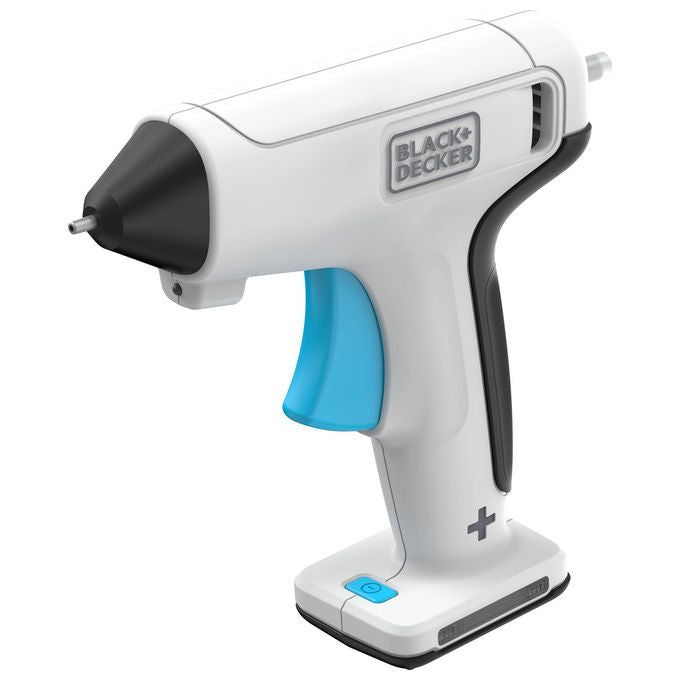 Black and Decker BCGL115-XJ Pistola per Colla Senza Fili 3.6V con LED Integrato e Tempo di Riscaldamento 30 Secondi colore Nero