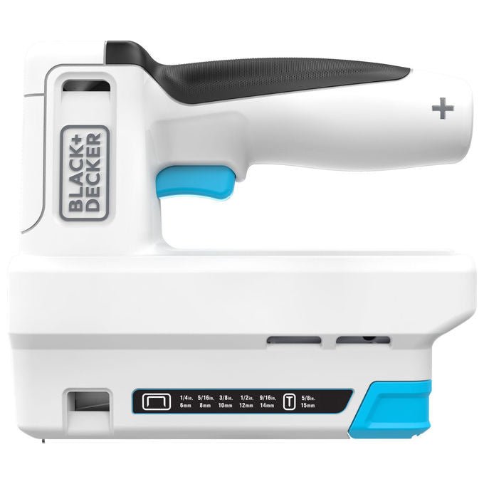 Black+Decker BCN115-XJ Graffatrice a Batteria 3.6V Capacita' 6-14 mm con 800 Graffe 12 mm e 200 Chiodi 15 mm colore Nero
