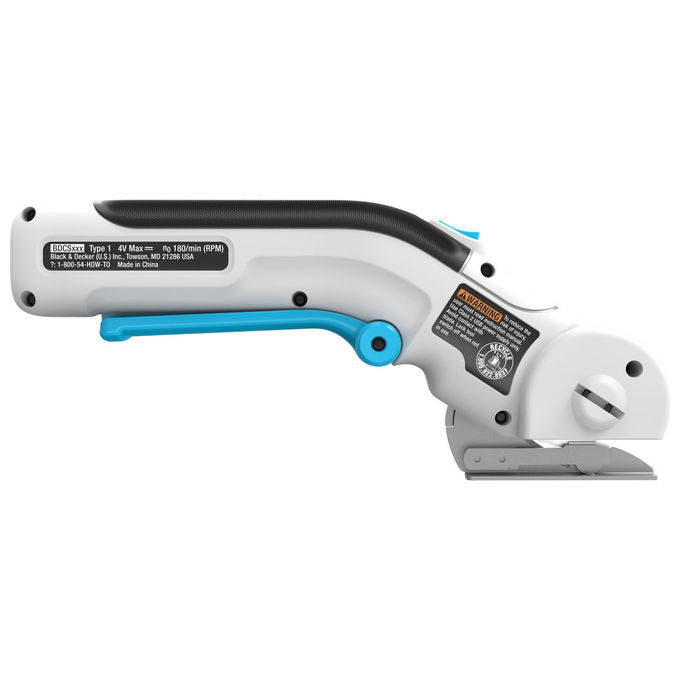 BLACK and DECKER BCRC115-XJ Taglierino elettrico 3.6V batteria Litio velocita' 300 RPM coppia massima 24 Nm peso 1.2 Kg colore Nero
