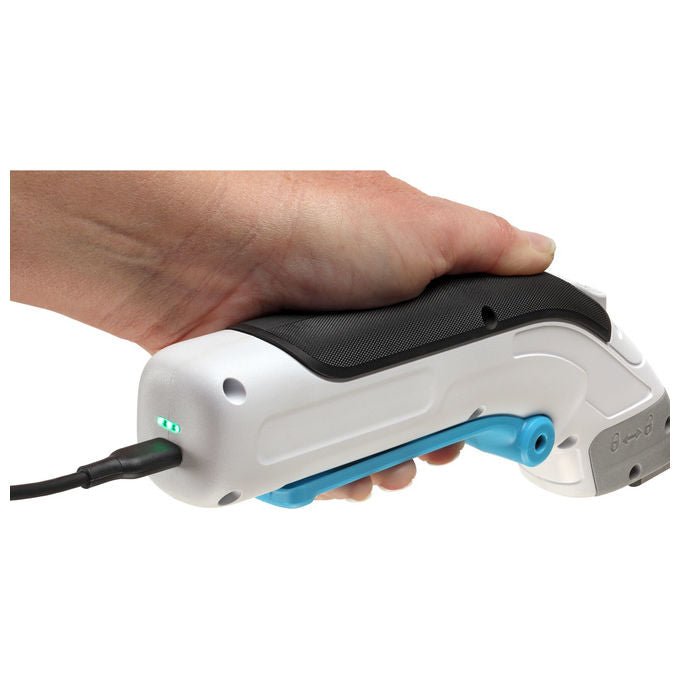 Black and Decker BCSC115-XJ Forbici Elettriche 3.6V con 2 Lame Autonomia 40 min Ricarica USB-C colore Nero