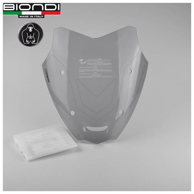 Biondi 8010330 Cupolino con attacchi Honda Integra 700 2012 Fume Chiaro