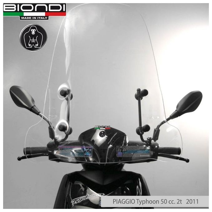 Biondi 8060954 Parabrezza Club Malaguti F10-F12