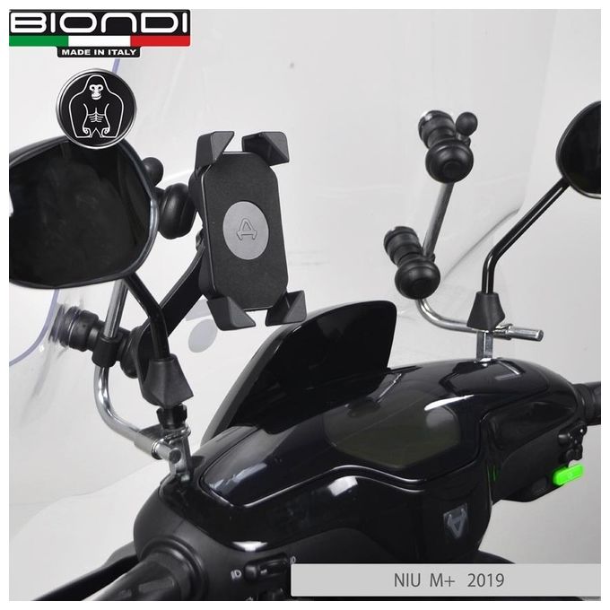 Biondi 8500497 Kit attacchi parabrezza Niu M 2019