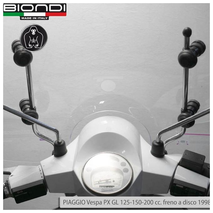 Biondi 8500811 Kit attacchi parabrezza Px Freno a Disco Per Gl Lml Star D