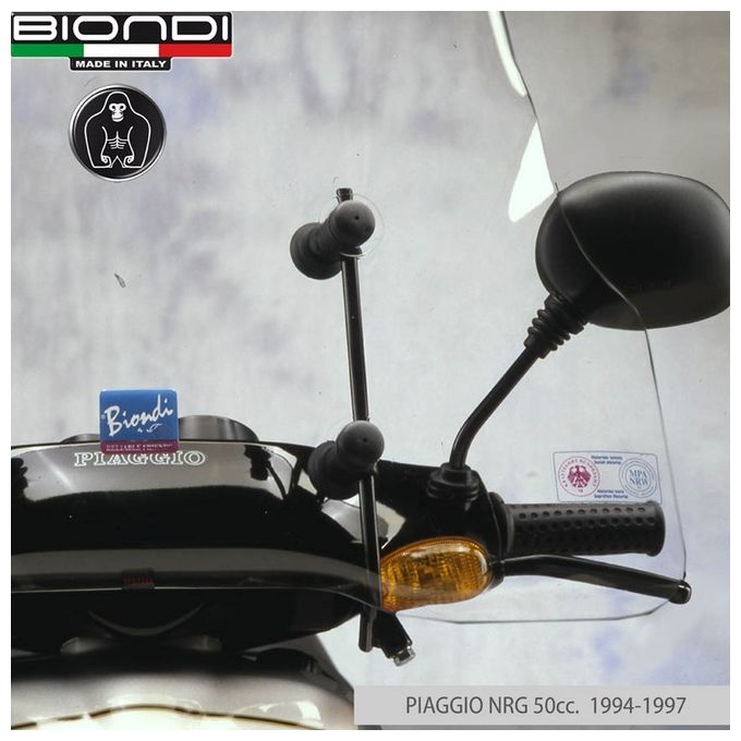 Biondi 8500923 Kit attacchi parabrezza Gilera Typhoon Storm