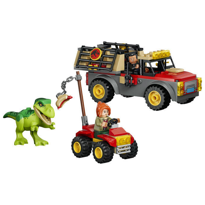 Lego 77978 Camion da Trasporto per il Giovane T. Rex Set da Costruzione con Dinosauro ATV e 2 Minifigure 115 Pezzi colore Multicolore