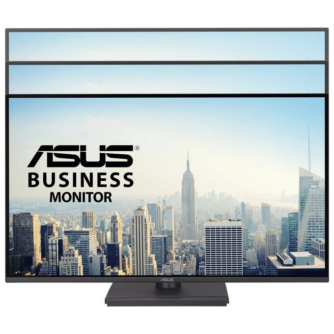 ASUS monitor business 27 pollici QHD IPS, BE27AQ, 2560x1440, 75Hz, design ergonomico, HDMI, DisplayPort, hub USB, altoparlanti, Eye Care, nero