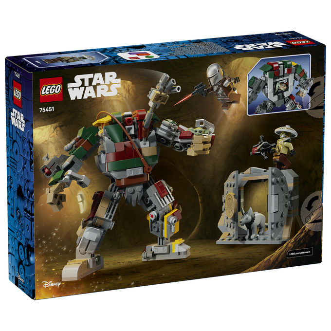 Lego 75451 Resa dei Conti con il Droide Sentinella al Palazzo di Jabba Set da Costruzione con 4 Personaggi 415 Pezzi colore Multicolore