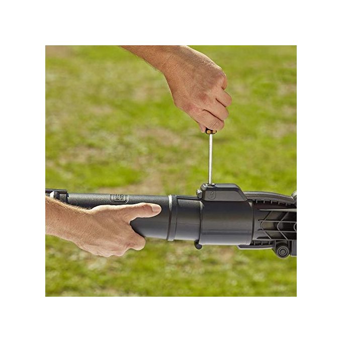 Black+decker soffiatore trituratore da 2900W per un'efficace raccolta e triturazione delle foglie in giardino