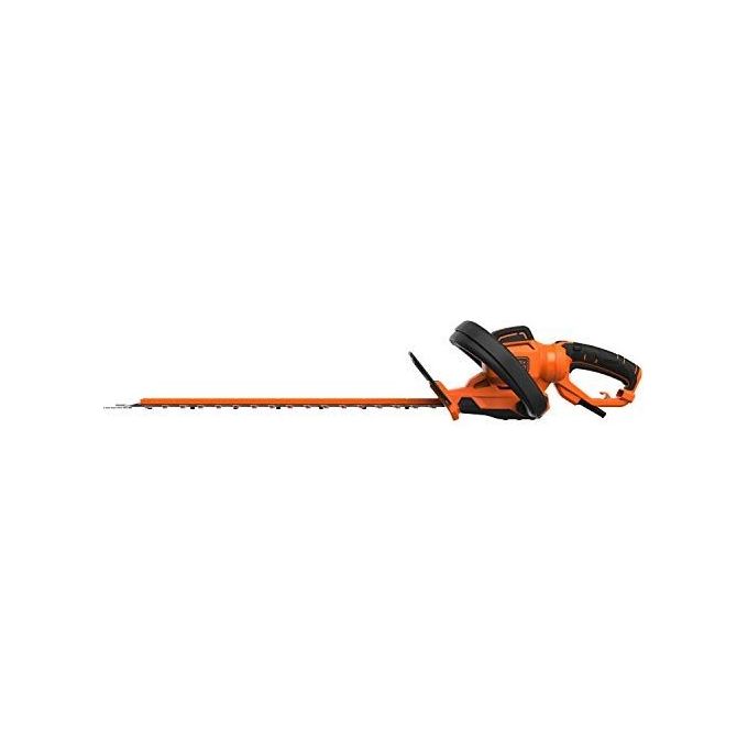 Black and Decker BEHTS551 Tagliasiepi Elettrico Lama 60 cm 650W Impugnatura Rotante 5 Posizioni colore Nero Arancione