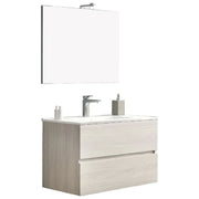 Savini EASY100-RF Easy Mobile Bagno Base 101 x 47 x h.53 cm colore Rovere Grigio