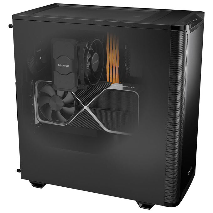 Be quiet! BG073 PURE BASE 501 Black Case PC Midi Tower ATX Micro ATX Mini-ITX 2 ventole 140 mm USB 3.2 Gen 2 Type-C colore Nero