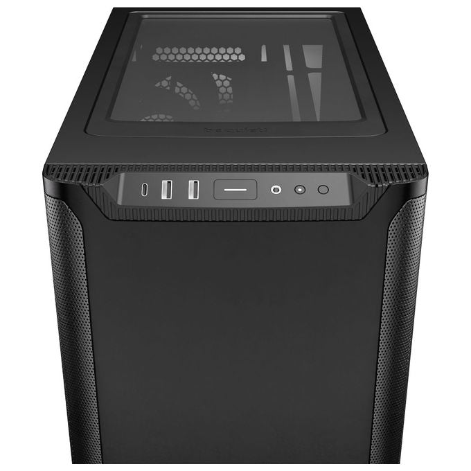 Be quiet! BG073 PURE BASE 501 Black Case PC Midi Tower ATX Micro ATX Mini-ITX 2 ventole 140 mm USB 3.2 Gen 2 Type-C colore Nero