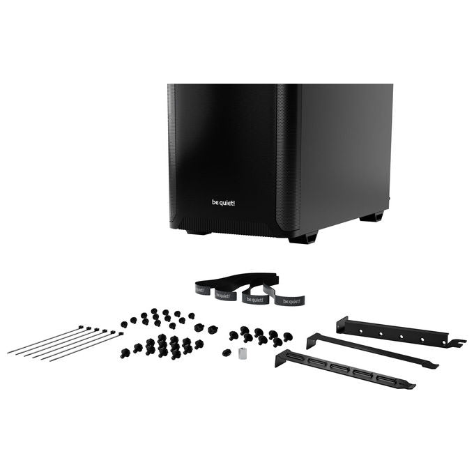Be quiet! BG073 PURE BASE 501 Black Case PC Midi Tower ATX Micro ATX Mini-ITX 2 ventole 140 mm USB 3.2 Gen 2 Type-C colore Nero