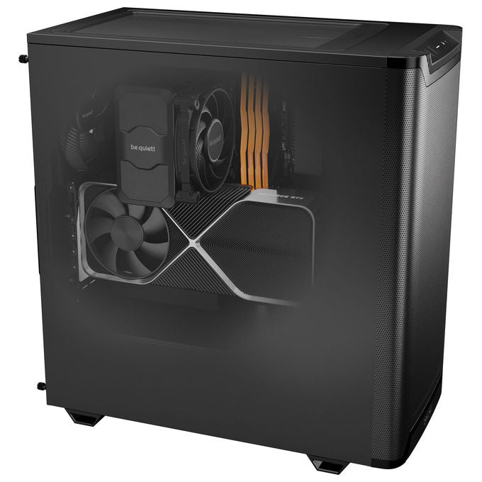 Be quiet! BG074 PURE BASE 501 Airflow Black Case PC Midi Tower con supporto ATX micro ATX Mini-ITX e ventole 140 mm colore Nero