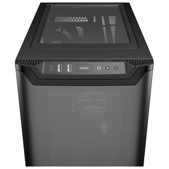 Be quiet! BG074 PURE BASE 501 Airflow Black Case PC Midi Tower con supporto ATX micro ATX Mini-ITX e ventole 140 mm colore Nero