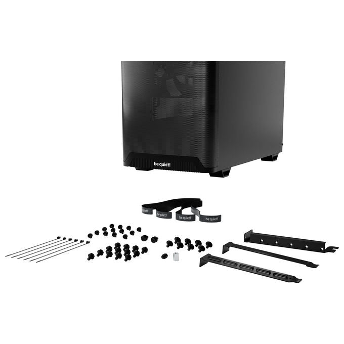 Be quiet! BG074 PURE BASE 501 Airflow Black Case PC Midi Tower con supporto ATX micro ATX Mini-ITX e ventole 140 mm colore Nero