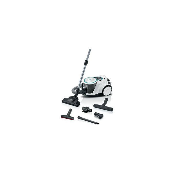 Bosch BGC41XHYG Serie 6 Aspirapolvere a cilindro Senza sacchetto 2,4 L 700 W 68 dB colore Bianco