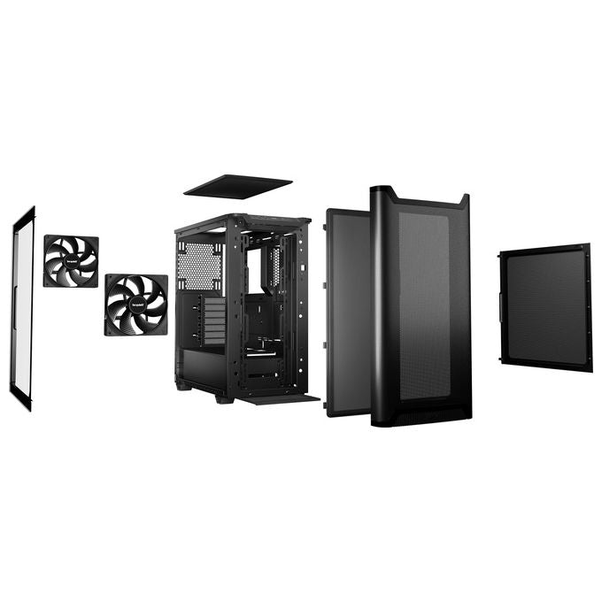 Be Quiet! PURE BASE 501 Airflow Window PC Midi Tower Vetro Temperato Ventole 140 mm Nero
