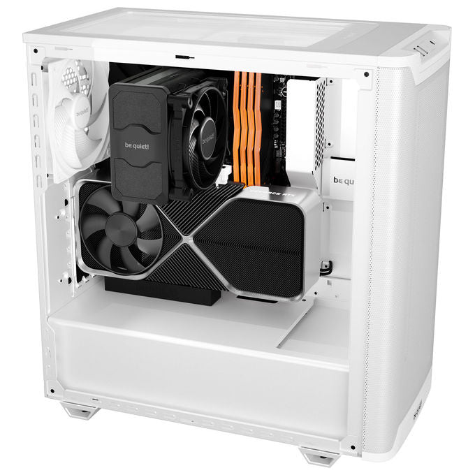 Be quiet! BGW75 PURE BASE 501 Airflow Window Case PC Midi Tower con Ventola Frontale 140 mm e Filtro Antipolvere colore Bianco