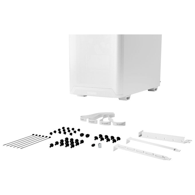 Be quiet! BGW75 PURE BASE 501 Airflow Window Case PC Midi Tower con Ventola Frontale 140 mm e Filtro Antipolvere colore Bianco