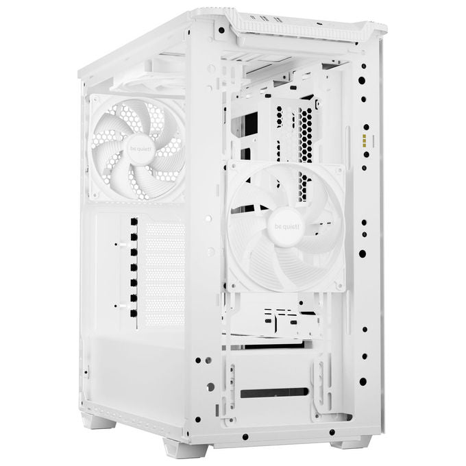 Be quiet! BGW77 Pure Base 501 DX White Case PC Midi Tower ATX Micro ATX Mini ATX Vetro Temperato Illuminazione RGB 7 Slot Espansione Filtro Antipolvere colore Bianco