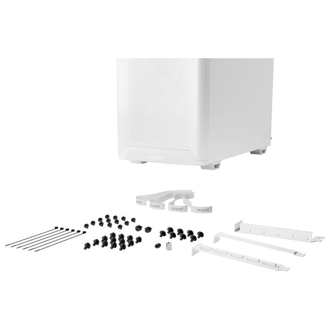 Be quiet! BGW79 Pure Base 501 LX White Case PC Midi Tower con Ventole ARGB Preinstallate e Finestra Laterale Vetro Temperato colore Bianco