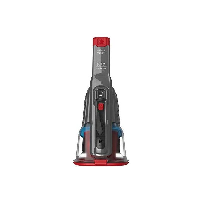 Black+Decker BHHV315B Dustbuster Aspirabriciole Ricaricabile Capacita' 0,7 L Tecnologia Litio 12 V Titanium-Red