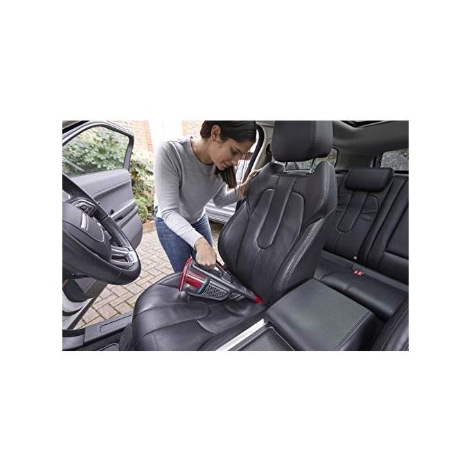 Black+Decker BHHV315B Dustbuster Aspirabriciole Ricaricabile Capacita' 0,7 L Tecnologia Litio 12 V Titanium-Red