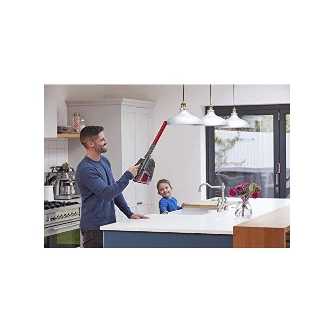 Black+Decker BHHV315B Dustbuster Aspirabriciole Ricaricabile Capacita' 0,7 L Tecnologia Litio 12 V Titanium-Red