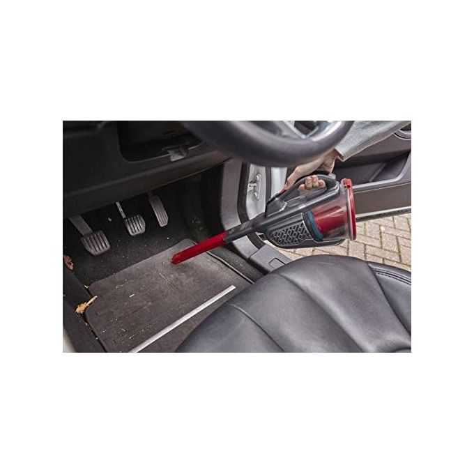 Black+Decker BHHV315B Dustbuster Aspirabriciole Ricaricabile Capacita' 0,7 L Tecnologia Litio 12 V Titanium-Red