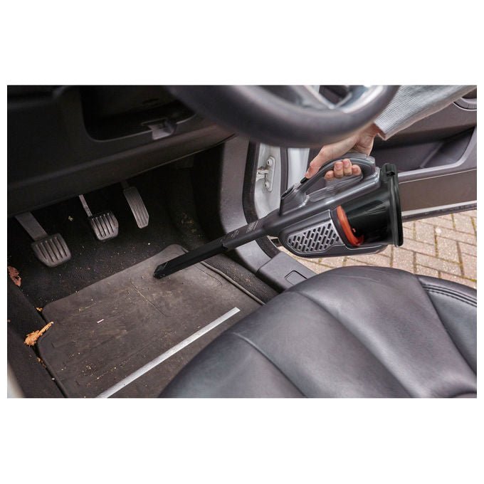Black and Decker BHHV520JF-QW Aspirapolvere Portatile Senza Fili 0,7 L Autonomia 21 min Filtri Lavabili colore Nero Argento Titanio