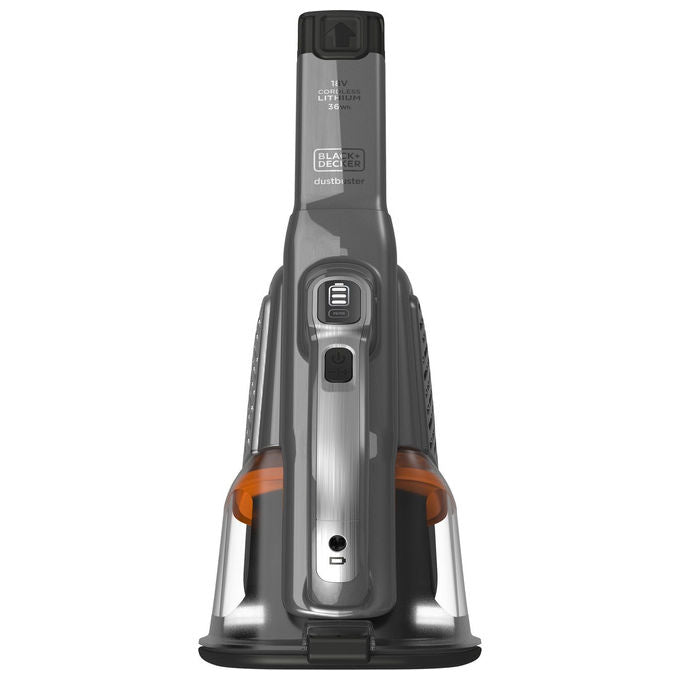 Black and Decker BHHV520JF-QW Aspirapolvere Portatile Senza Fili 0,7 L Autonomia 21 min Filtri Lavabili colore Nero Argento Titanio