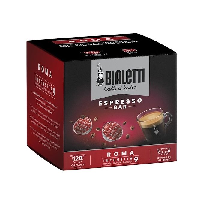 Bialetti Capsule Roma 128 Pezzi Multipack