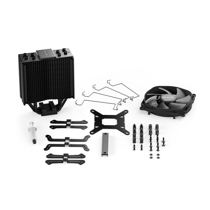 Be quiet! 4260052187319 Dark Rock Slim Refrigeratore per Processore 180 W TDP 1500 rpm Cuscinetto FDB colore Nero