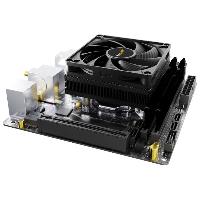 Be quiet! BK034 Pure Rock LP Raffreddatore d'aria per Socket LGA 1150 1151 1155 1200 1700 AM4 AM5 TDP 100 W Velocita' max 2500 rpm Rumorosita' min 13.3 dB colore Nero