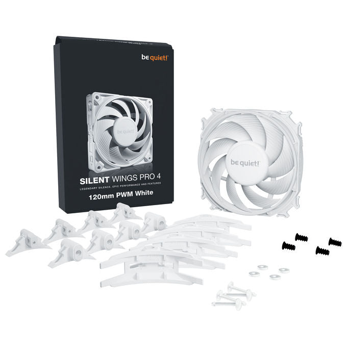 Be quiet! BL118 Silent Wings Pro 4 Ventilatore 120mm 3000 rpm 36,9 dB PWM colore Bianco